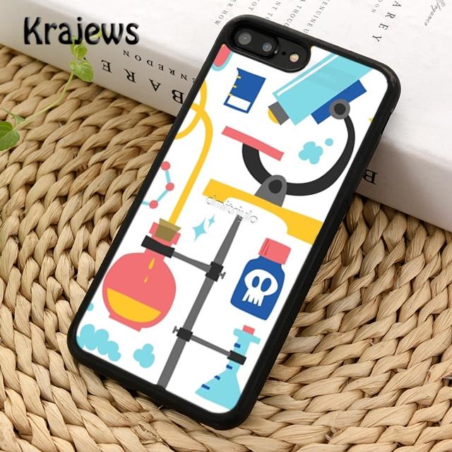 Krajews Science Studies Icon Phone Case Cover For iPhone 17 Air 16 15 14 Plus 11 12 13 Pro Max Coque Shell Fundas