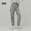 Semir Women's Solid Color Cuffed Jogger Pants