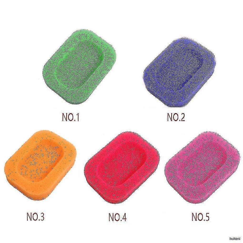 Water absorbing sponge soap tray for soaking liquid fertilizer soap tray drainage rack for bathing and rest room
