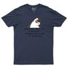I Cant Fly Therefore I Am A Penguin Unisexs T Shirt Funny Lettering Saying Tee Top