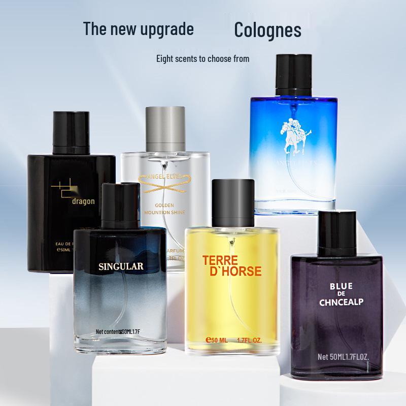 

ANGELELVES Azure Cologne for Men: Long-Lasting, Light, Earthy Fragrance.