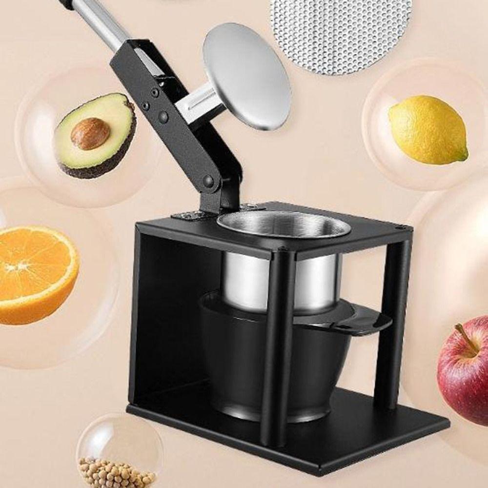 Hand Press Manual Juice Extractor Stainless Steel Fruit Juicer Practical Manual Juicer  for Home