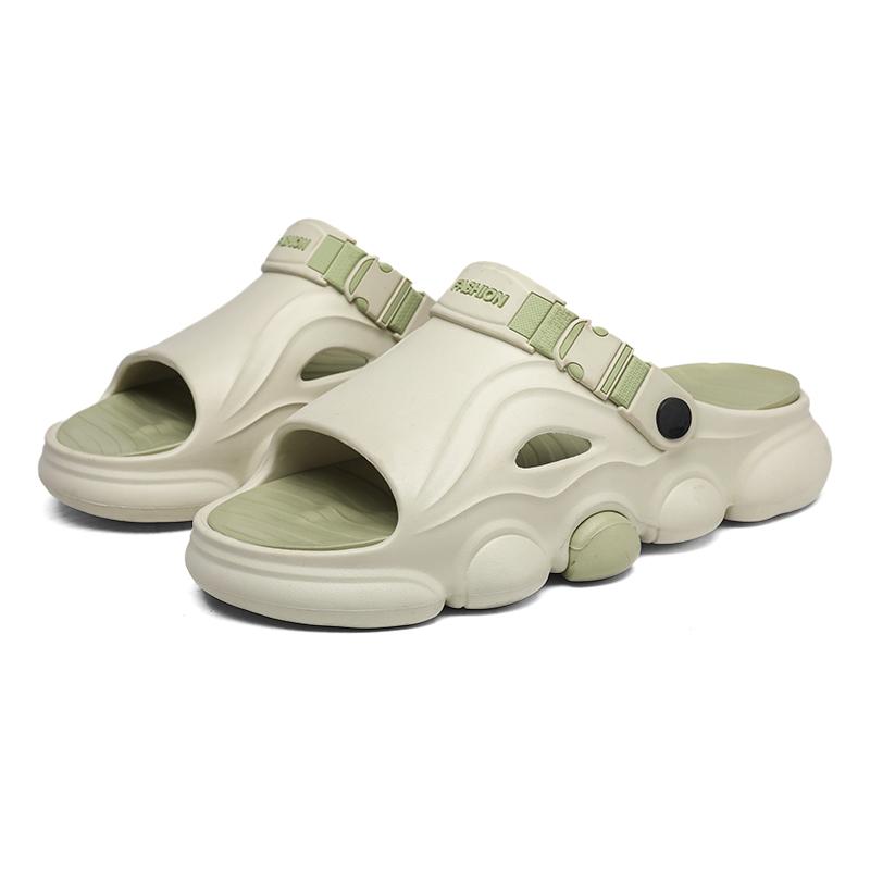 New Trend Men's Shoes Comfortable Breathable Soft Non-slip Flat Shoes Indoor Outdoor Beach Sandals Men Slippers