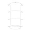 Fashion Tiara-Crown Headband Display Rack Gold/White Metal Princess Crown Stand