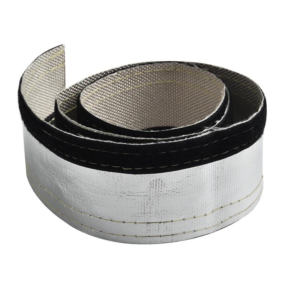 

1M Metal Heat Shield Sleeves Insulated Wire Hose Cover Wrap Tube Thermal Insulated Sleeves 12mm Fuel Lines Heat Protection Pad CHINA
