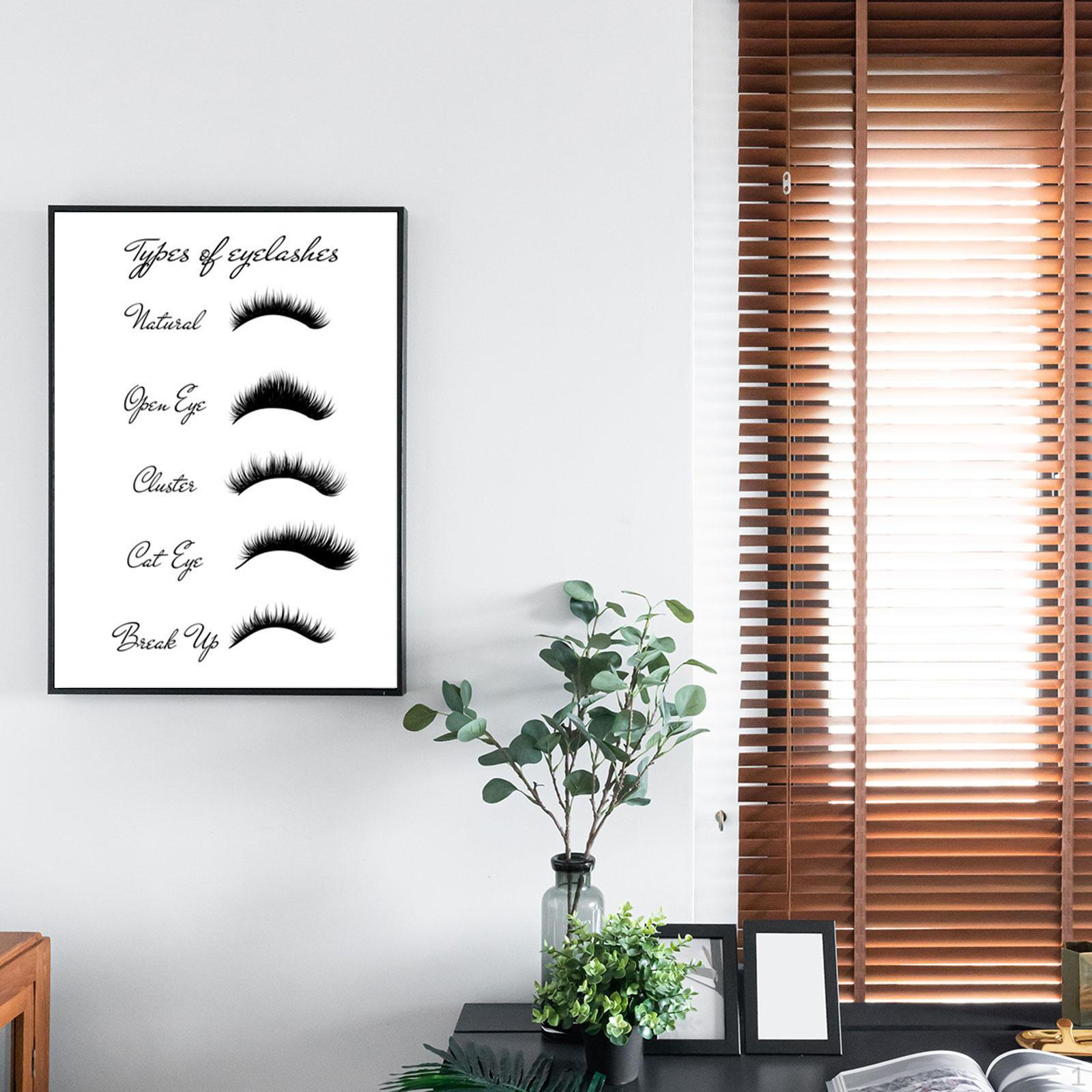 

Елегантний Арт для вій для салонів краси Poster A