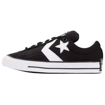 Star Player 76 Comfortable Low-Top Canvas Shoes Unisex Black