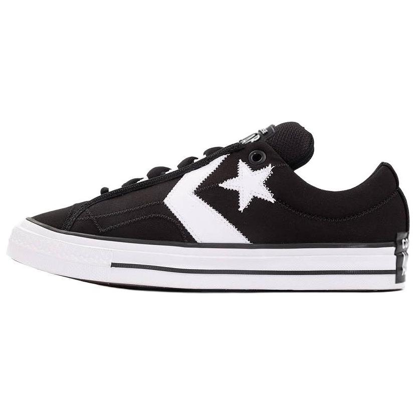 Converse Star Player 76 Comfortable Low-Top Canvas Shoes Unisex Black