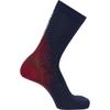 Salomon GRVL CREW Size Deep Red Men's Socks, L, LC2723700, Blue/Haute