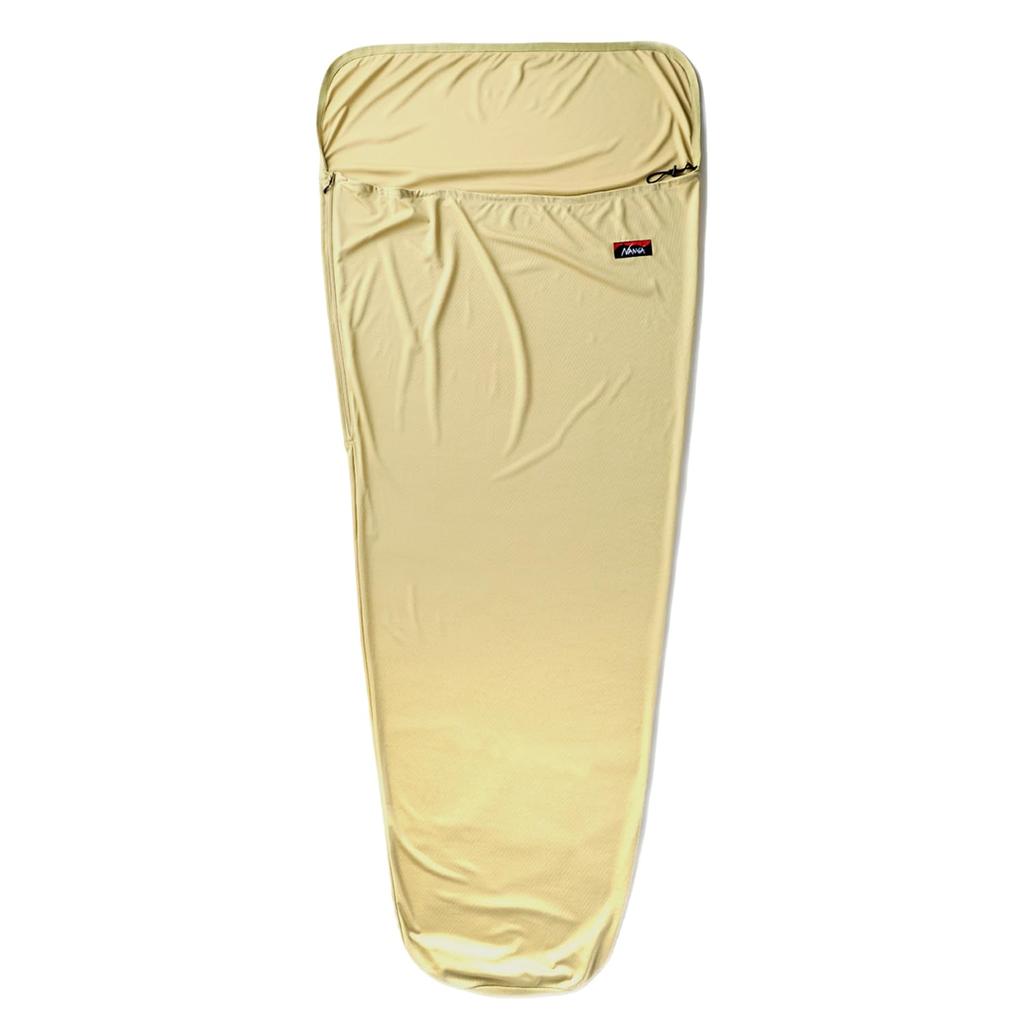 NANGA SLEEPING BAG INNER SHEET Regular BEG Beige N12REG14