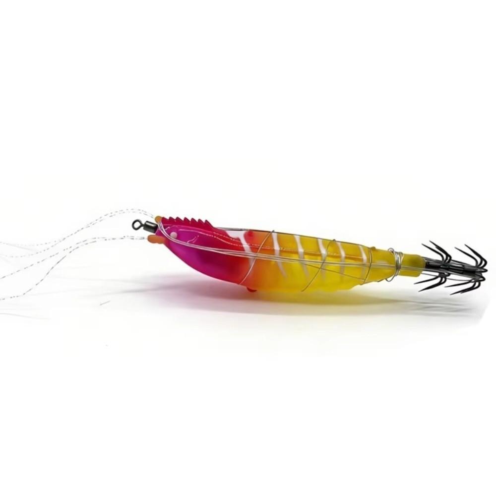 Luminous Squid Jig Lures 10.5cm Length Shrimp Bait Lures Octopus Fishing Lures Saltwater Fishing