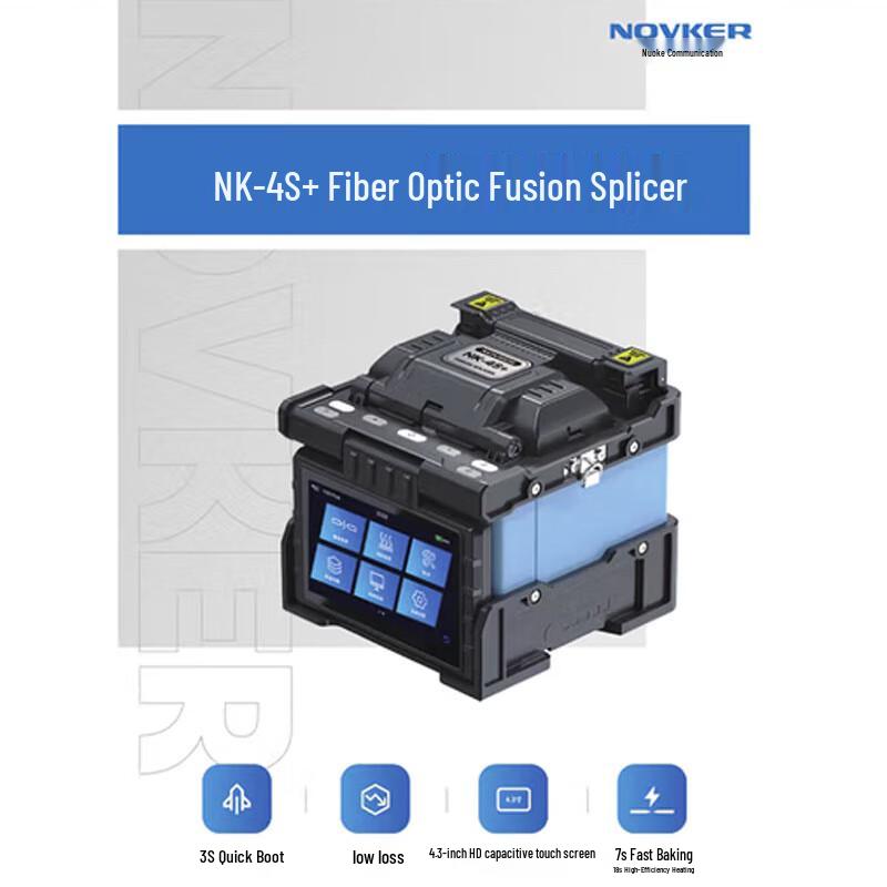 NOVKER NK-4S+ Automatic Fiber Fusion Splicer