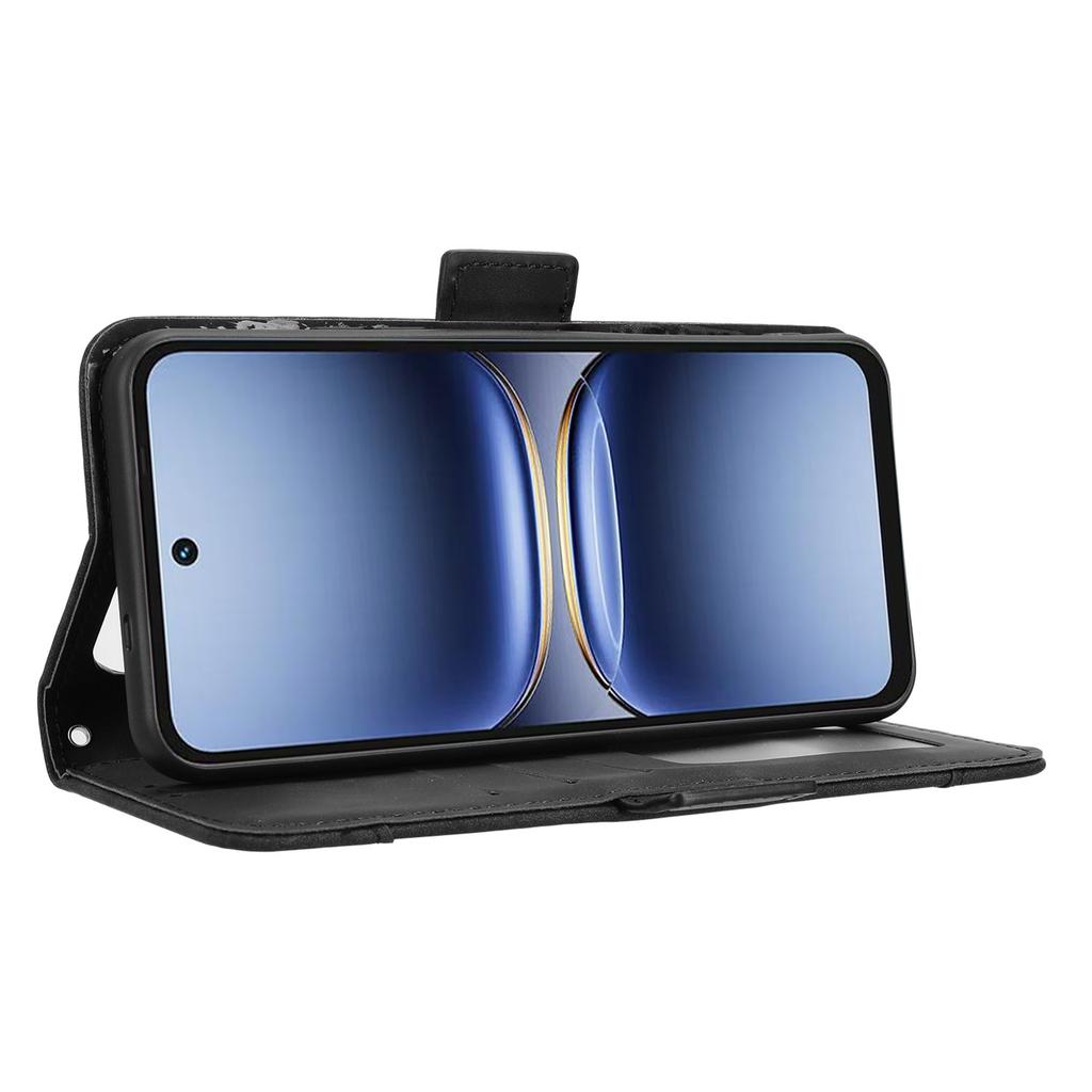 For TECNO Spark 40 4G Leather Case Phone Wallet Cover with Multiple Card Slots