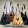 2025 New High-silk Matte Underarm Bag Tote Vegetable Basket Bucket Cross-slung One-shoulder Handbag Women