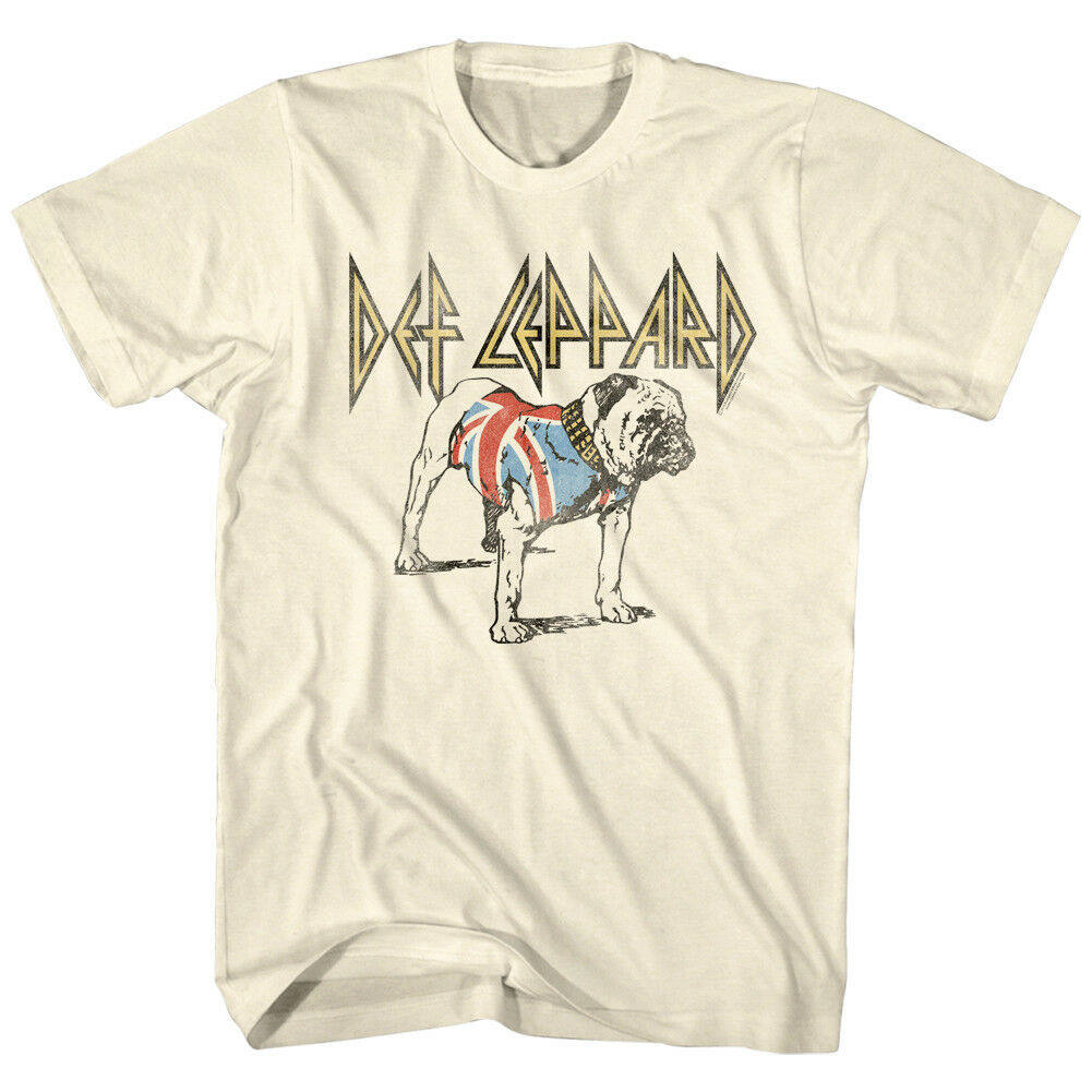 

Чоловіча футболка Y2k 1980-х Def Leppard з леопардовим принтом, нанесеним безпосередньо M