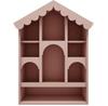 Dollhouse Wood Luck Design Babushka Pink
