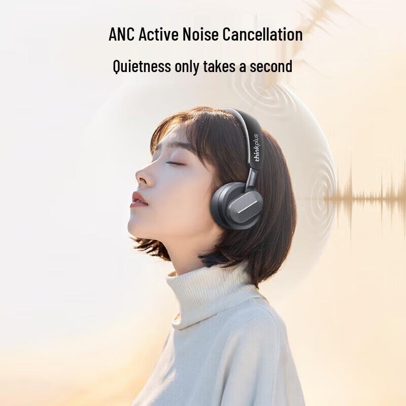 Lenovo Min200 Active Noise Cancelling Bluetooth Headphones