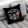 America C-Charlie Kirk Cross Throw Pillow Case For 45X45Cm 40X40Cm 30X30Cm 50X50Cm 55X55Cm Square Home Pillowcase Case