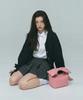 Bowtique Lindsey Bow Ribbon Two-Way Bag_Pink