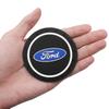 For Ford Focus Mondeo Fiesta ST Line Kugo Escape Fusion Car Coaster Anti-Slip Mats Water Cup Drink Pads Car Interior Accessories