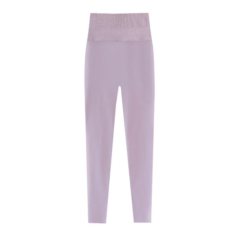 Autumn and winter outer wear thermal pants knitted breathable slim cotton wool pants high waist hips leggings long johns women