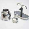 Mini Double Cup Italian-Style Stainless Steel 304 Moka Pot for Home or Camping