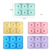 Silicone Donut Mold Baking Pan Mold Chocolate Cake Mold Bread Pastry Mold DIY Baking Tray Doughnut Dessert Making Cake Tools