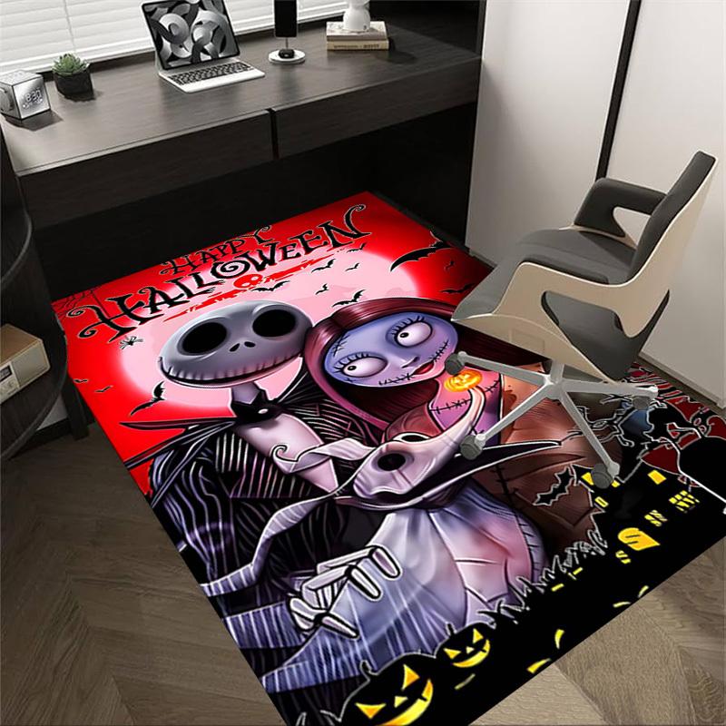 

1PC Happy Halloween Extra Large Non-Slip Floor carpet, Office, family, bedroom, Studio - Large Area Rug Indoor Rugs1177A 60cm by 90cm