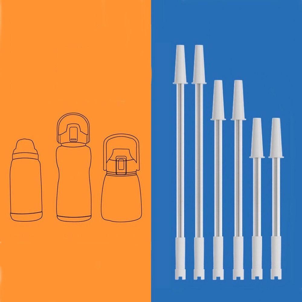 1 szt. 22-34 cm Słomka do kubka Silikonowe akcesoria do kubka Nowa słomka do butelki dla Cille i innych