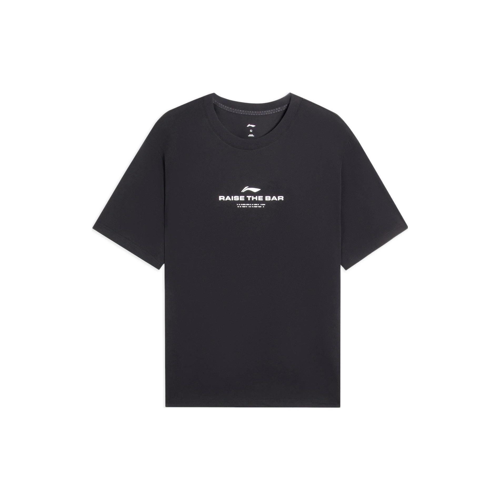 Li-Ning Raise The Bar Graphic T-shirt Black Men s ATSSB13-1 M