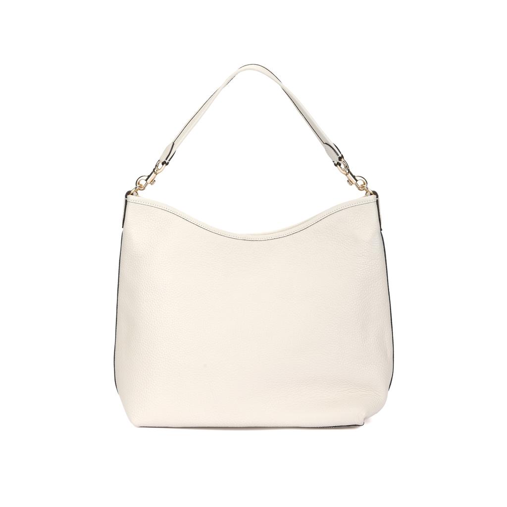 Coach Borsa a Spalla in Pelle con Logo Stampato Stile 30 Grande Borse da Donna Bianco CY684-IMCHK