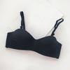Women's Glossy Bras One Piece Seamless Women's Underwear No Steel Ring Seamless Slip Bra