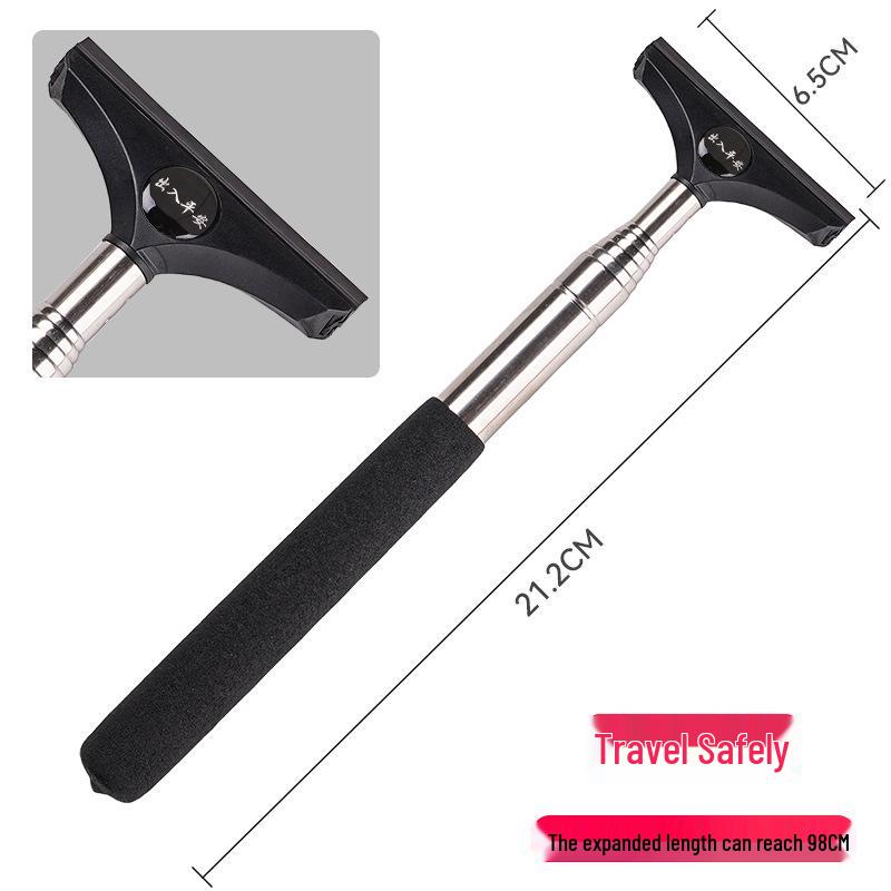 Retractable Rainproof Rearview Mirror Wiper: Anti-Fog and Water Removal Artifact