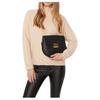 Geantă crossbody nouă Furla din piele de vițel, geantă de umăr pentru femei, neagră WB00525-BX0041-O6000
