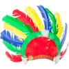 Lot de 12 Plumes d'Indiens - Sodertex - L785012 - 35cm - 12 Couleurs - Enfant