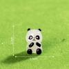 Luminous Panda Miniature Figurine for Micro Landscape Gardening Decor