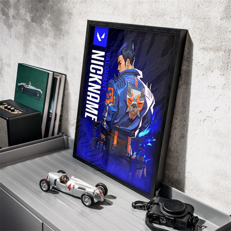 Game Valorant Character Nicknname Picture For Room Living Wall Art Home Decor Canvas Painting Print Poster Game Enthusiasts Gift