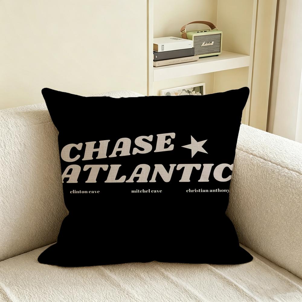 C-Chase Atlantic Cushion Cover Natural Linen Pillowcase Set, All-In-One Decor For Sofa, Bedroom & Chair