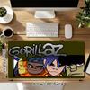 Gorillaz Band Xl Gaming Mouse Pad Nonslip Rubber Base Stitched Edge Waterproof Desk Mat For Pc Laptop Gamer Office Computer Accessories C9296