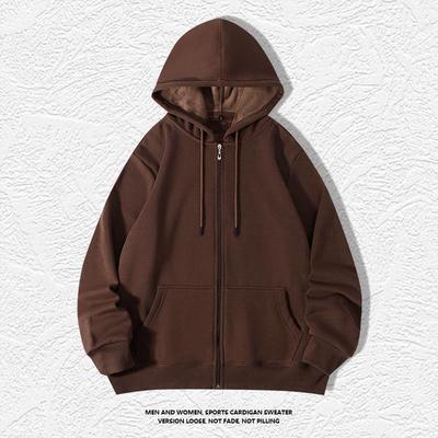 Übergröße Hoodie Herren Herbst Winter Fleece Kapuzenpullover Jacke Kapuzenpullover