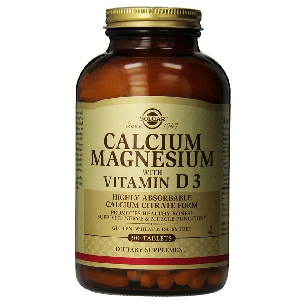 Solgar Calcium Magnesium Vitamin D3 Tabletten 300 Tabletten 1 Stück