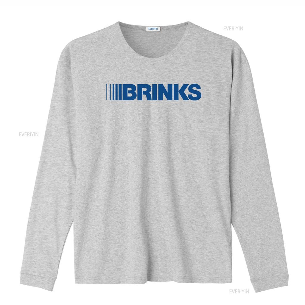 Brinks Truck Logo T Shirt Stylish And Trendy For Unisexs Fashion Vintage Washed Designer Clothes Top For Everyday Wear Soft