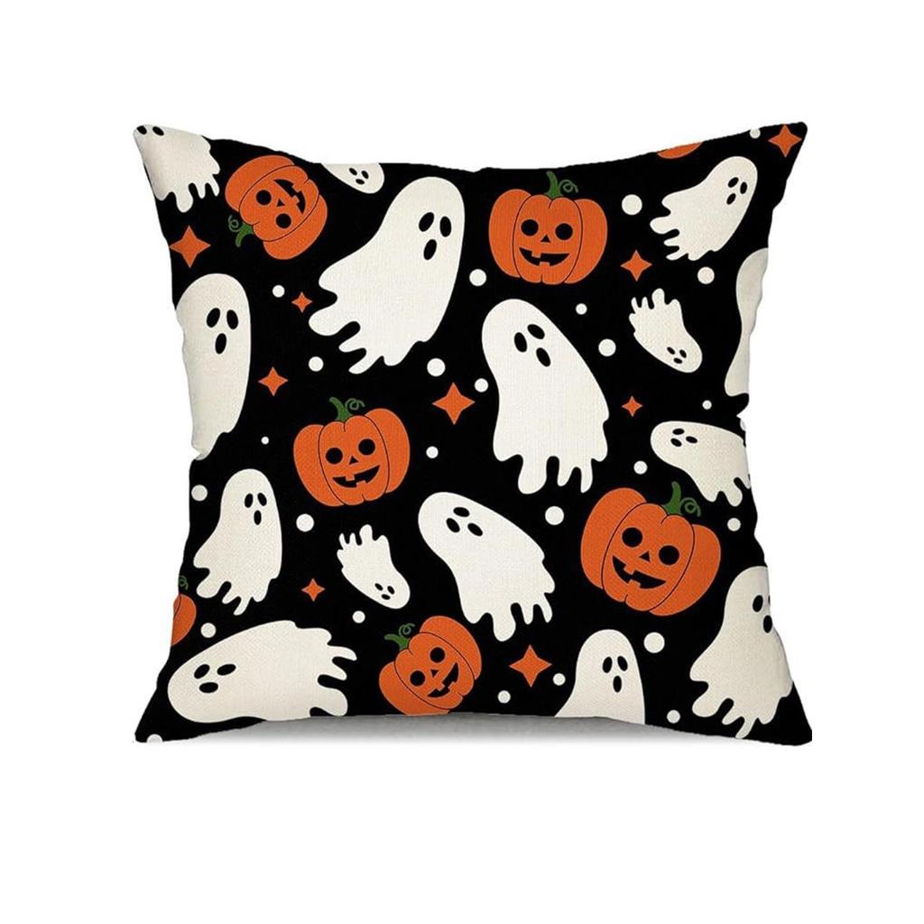 New Halloween Pillowcase Living Room Sofa Cushion Pillow Linen Home Decoration Pillowcase