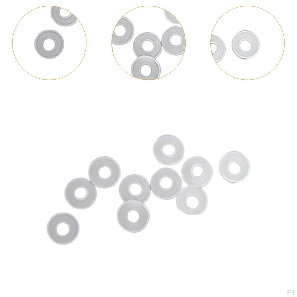 10 Badminton Grommets Eyelets for Racket Stringing Tools Nylon Accessories