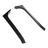 2pcs Rear Window Side Spoiler Canard Wing Carbon Fiber Style Car Modification Accessory
