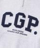 CGP Cgp Arch Logo Half Zip_Melange Grey