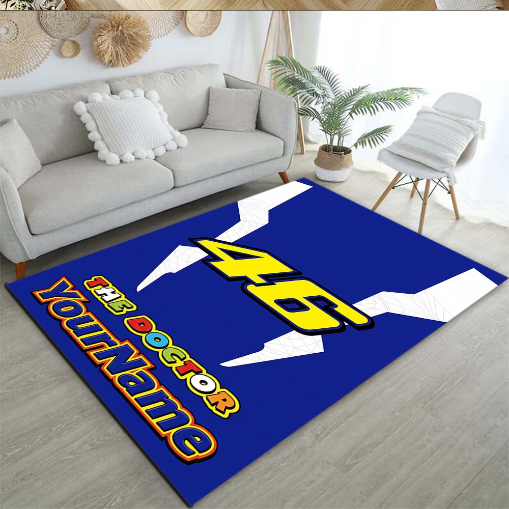 Doctor46 Customized Name Floor Mat Design For Entryway Living Rooms Dining Room Outdoor Antislip Carpet Decorate Offices Spiritual Gift