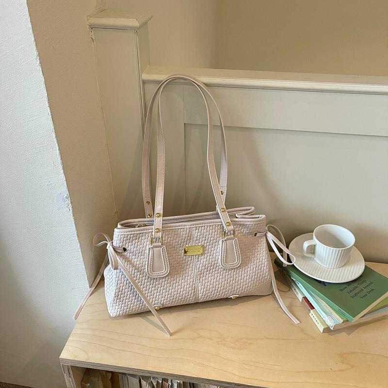 Borsa a tracolla alla moda di grandi dimensioni in stile retrò per donna, Borsa a mano in stile Boston