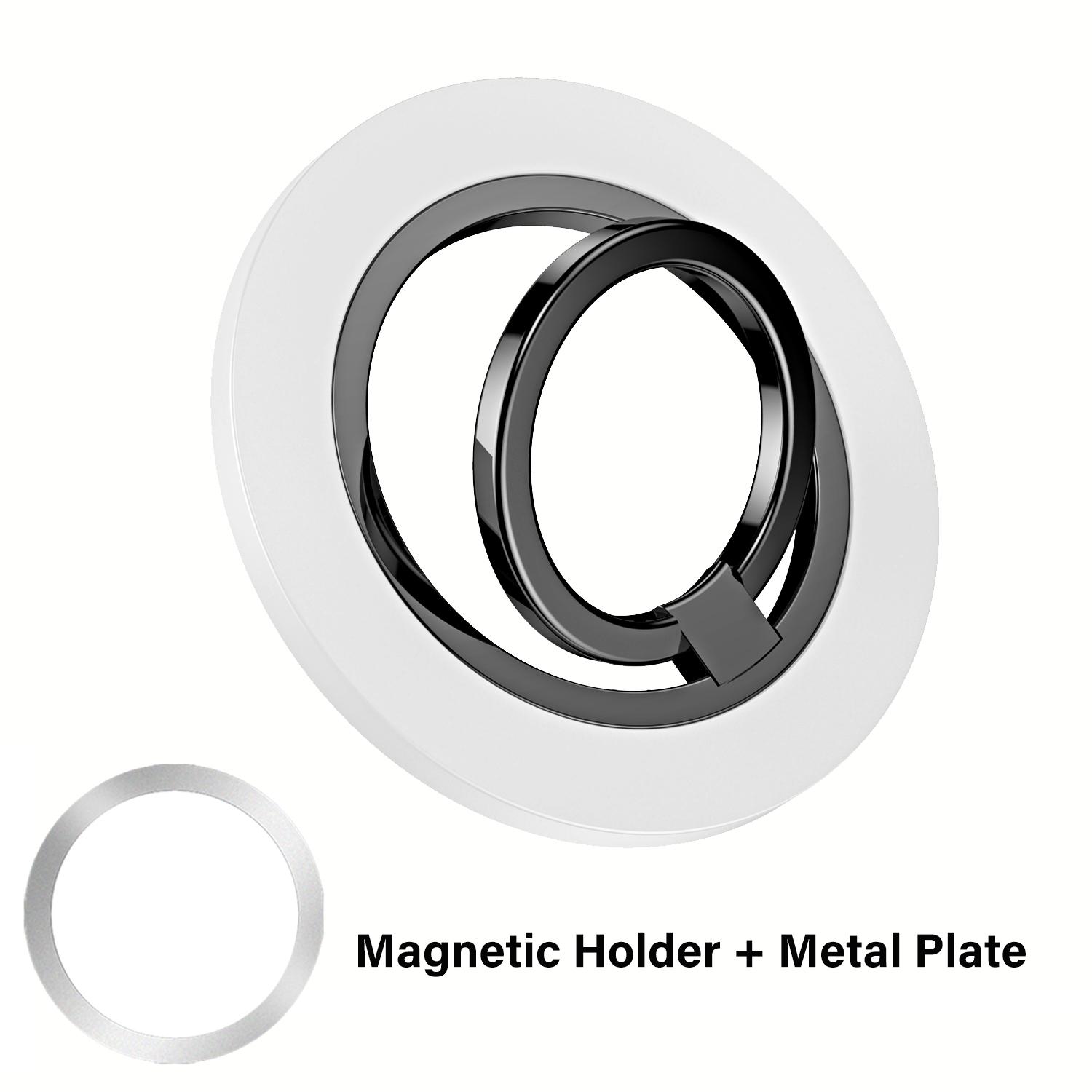 

Mobile Phone Folding Strong Magnetic Holder for Magsafe Finger Ring 360° Rotation Bracket Magnet Stand for iPhone 16 15 Samsung