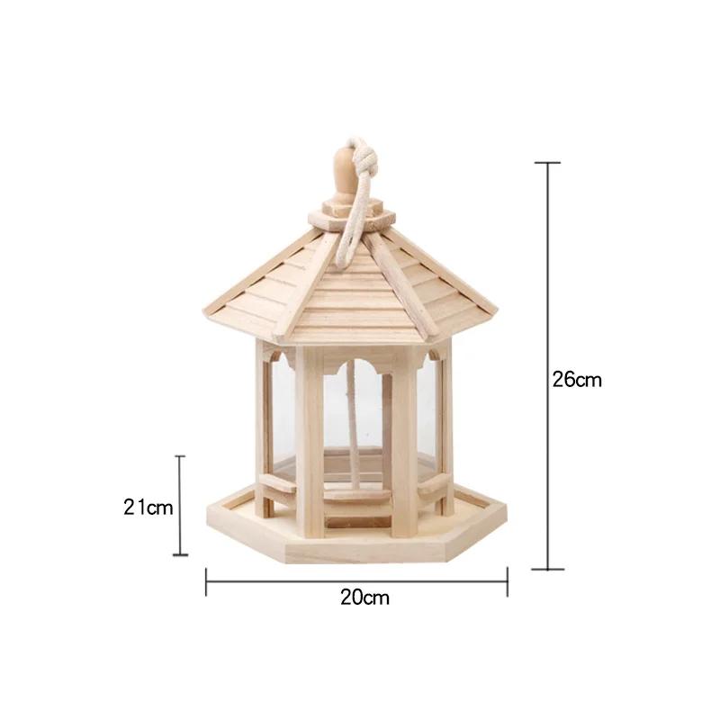 Feeder Tool Hanging Bird House Food Dispenser Container Outdoor Accessories